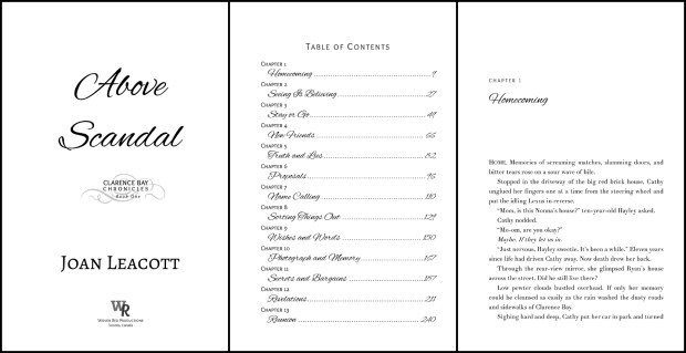 Above Scandal Excerpt