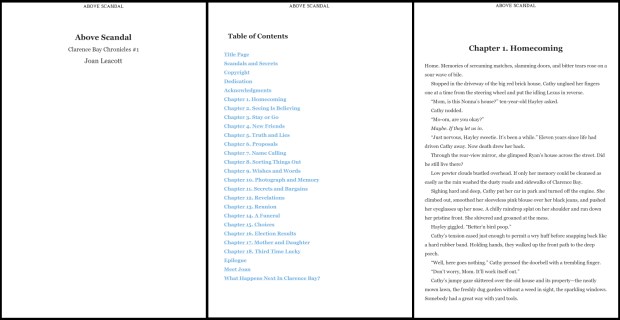 Above Scandal Ebook Excerpt 2